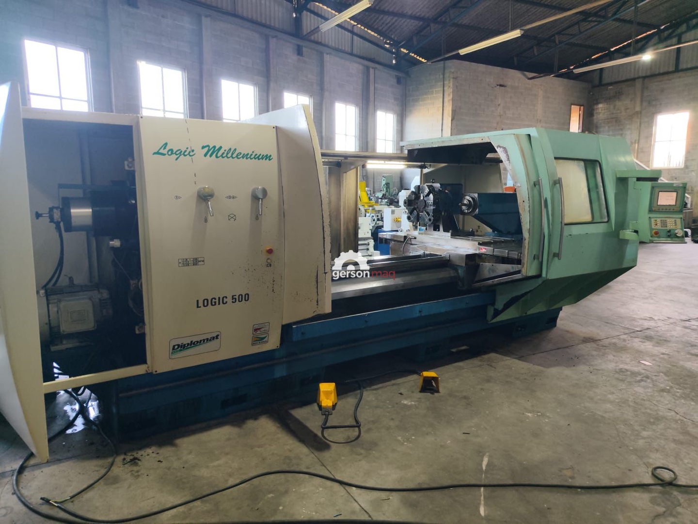 TORNO CNC NARDINI  LOGIC 500 – 1000 X 2000 MM – ANO 2005